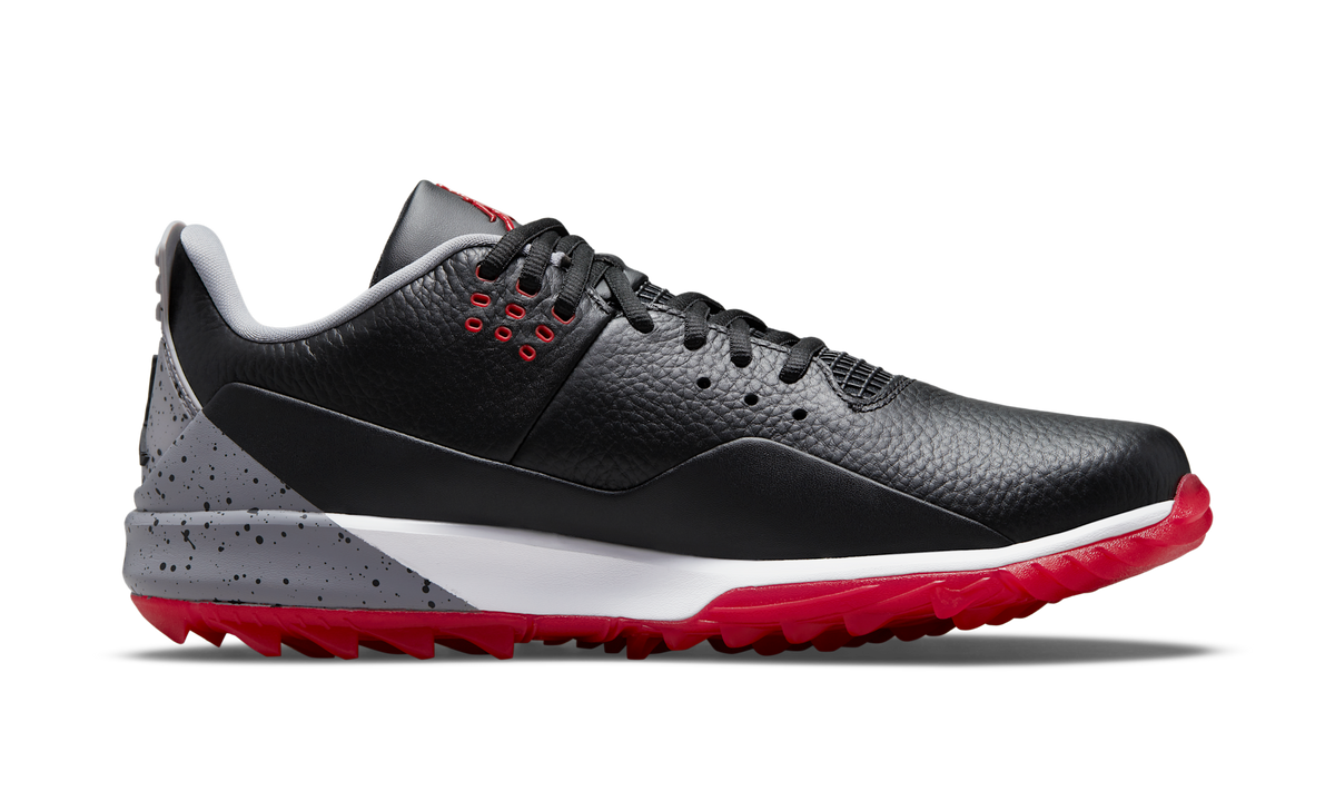 Air Jordan ADG 3 Golf Black Cement CW7242-001 — Vista 2