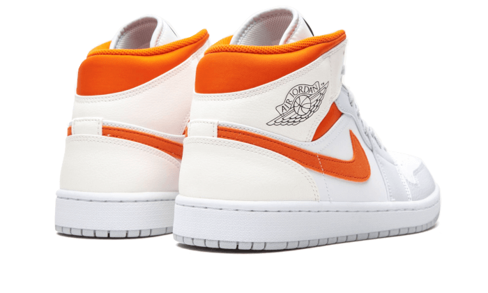 Air Jordan 1 Mid Starfish Pure Platinum CW7591-100 — Vista 2