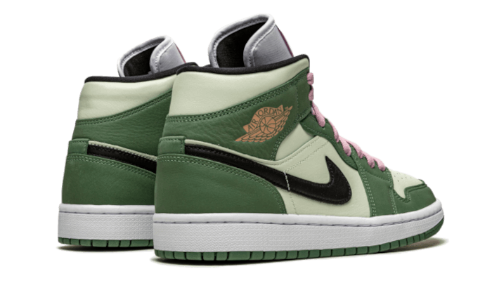 Air Jordan 1 Mid Dutch Green (Women's) CZ0774-300 — Vista 2
