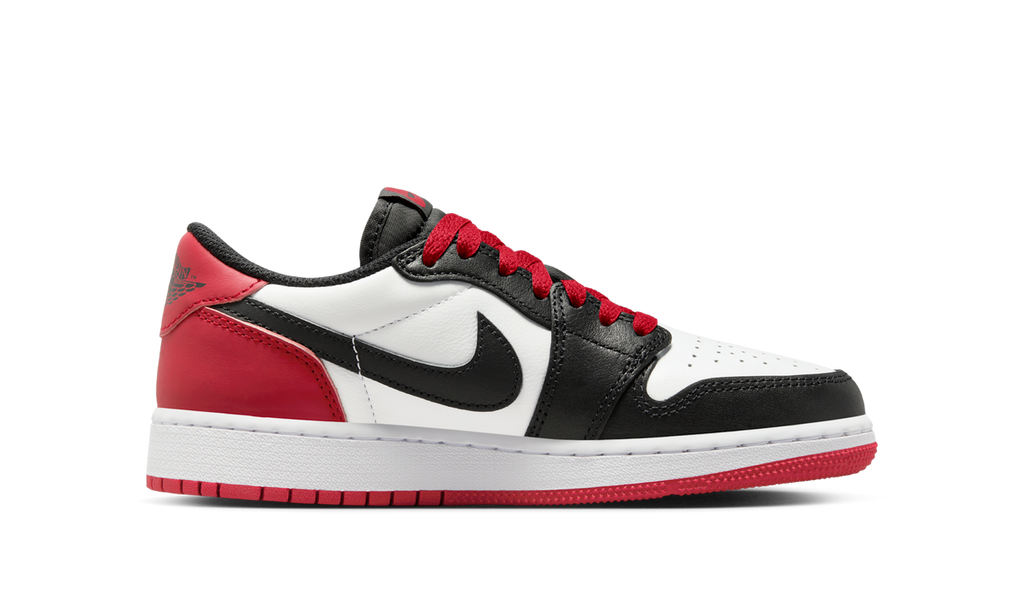 Air Jordan 1 Retro Low OG Black Toe (2023) (GS) CZ0858-106 — Vista 2