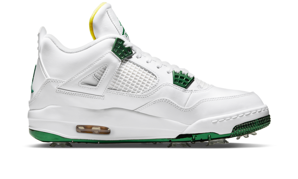 Air Jordan 4 Retro Golf Metallic Green CZ2439-100 — Vista 2