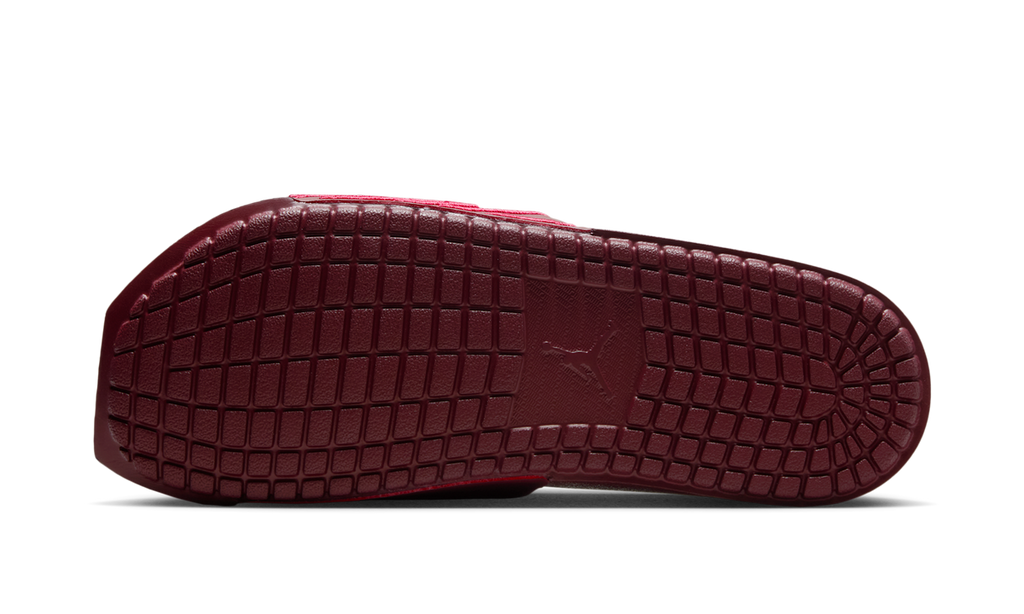 Air Jordan NOLA Slide Dark Team Red Hibiscus (Women's) CZ8027-603 — Vista 2