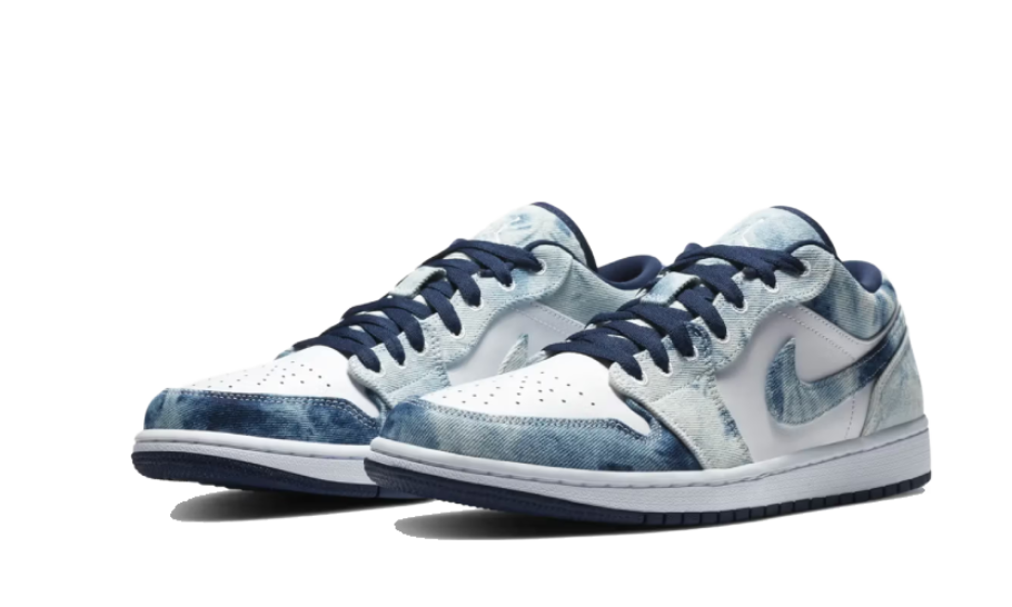 Air Jordan 1 Low Washed Denim CZ8455-100 — Vista 2