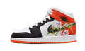 Air Jordan 1 Mid SE Basketball Blossom D08390-100 — Vista 1