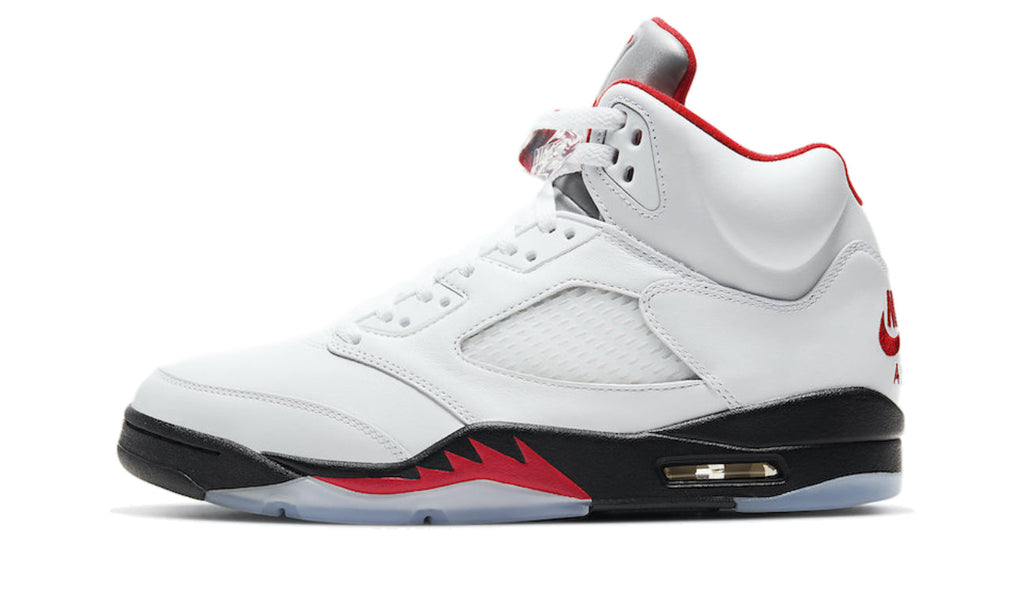 Air Jordan 5 Retro Fire Red Silver Tongue (2020) DA1911-102 — Vista 1