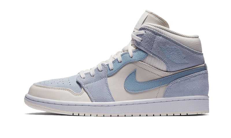 Air Jordan 1 Mid Mixed Textures Blue DA4666-100 — Vista 1