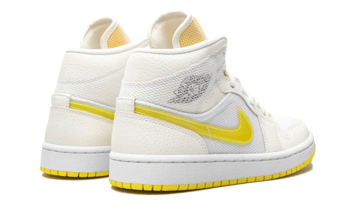 Air Jordan 1 Mid SE Voltage Yellow (Women's) DB2822-107 — Vista 2