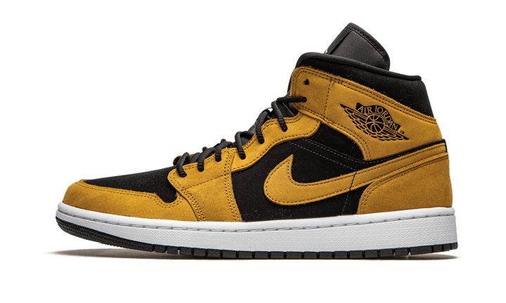 Air Jordan 1 Mid Desert Ochre (Women's) DB5453-700 — Vista 1