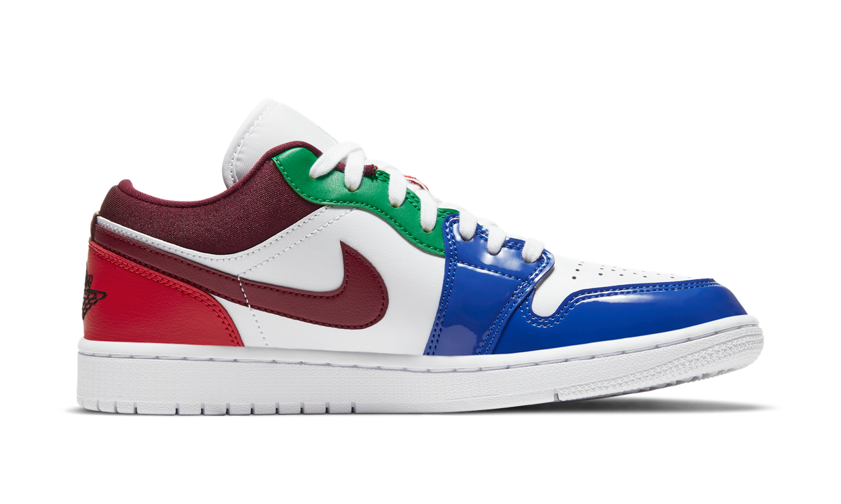 Air Jordan 1 Low Multi-Color (Women's) DB5455-100 — Vista 2