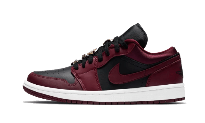 Air Jordan 1 Low Dark Beetroot Black (Women's) DB6491-600 — Vista 1