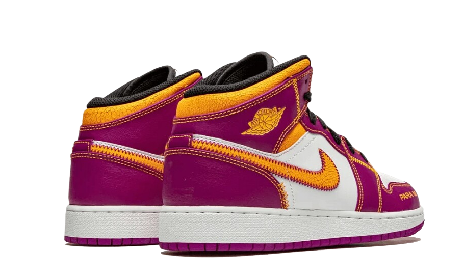 Air Jordan 1 Mid Dia de los Muertos DC0500-100 — Vista 3