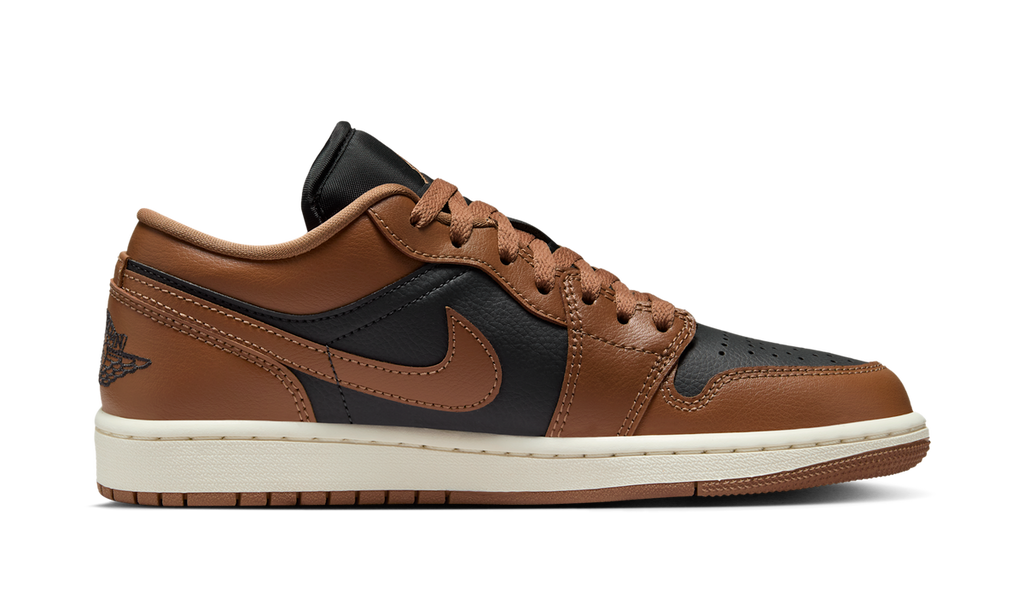 Air Jordan 1 Low Archaeo Brown (Women's) DC0774-021 — Vista 2
