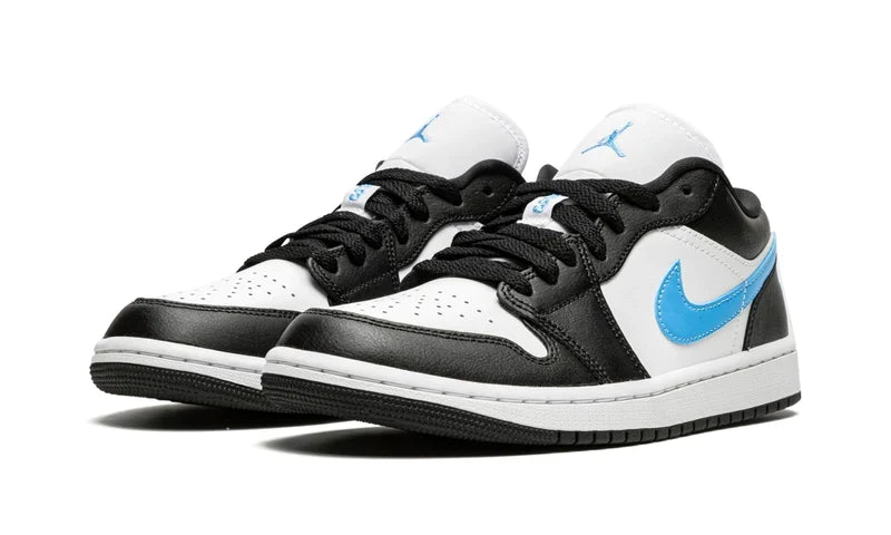 Air Jordan 1 Low Black University Blue White (W) DC0774-041 — Vista 2