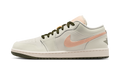 Air Jordan 1 Low Sail Crimson Tint Khaki (Women's) DC0774-111 — Vista 1