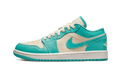 Air Jordan 1 Low Tropical Teal (Women's) DC0774-131 — Vista 1