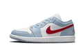 Air Jordan Women's 1 Low Blue Whisper DC0774-164 — Vista 1