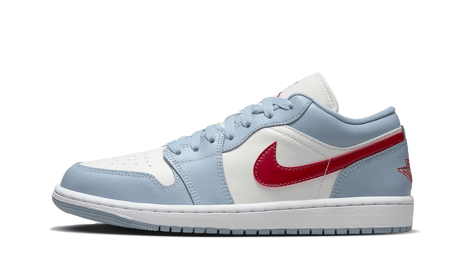 Air Jordan Women's 1 Low Blue Whisper DC0774-164 — Vista 1