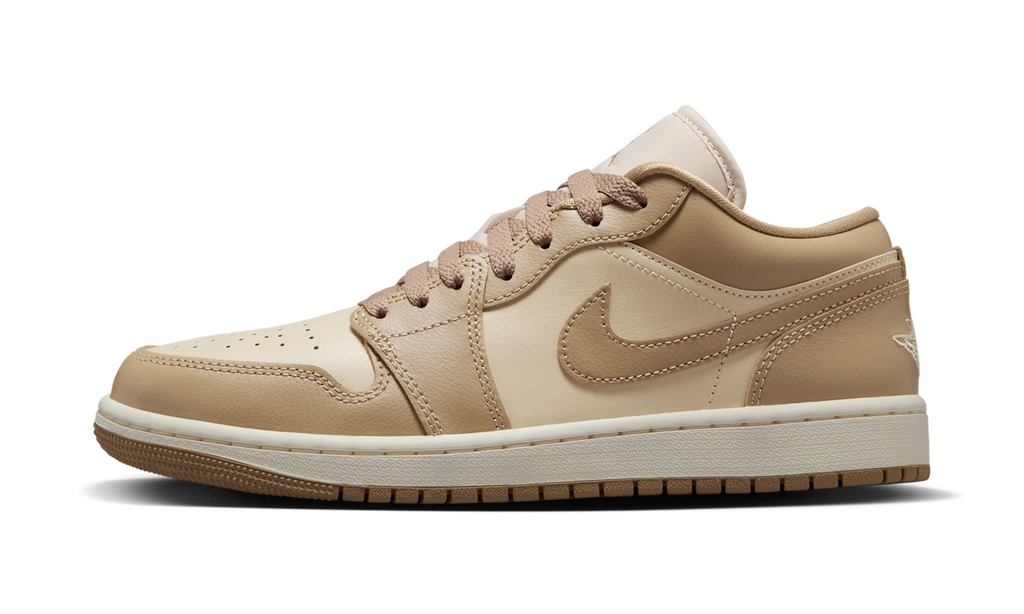 Air Jordan 1 Low Rattan Sail Desert Camo (Women's) DC0774-203 — Vista 1