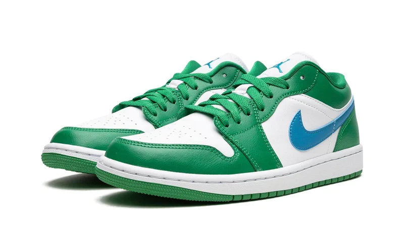 Air Jordan 1 Low Lucky Green Aquatone (W) DC0774-304 — Vista 2