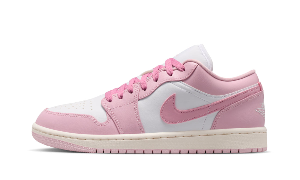 Air Jordan 1 Low Iced Carmine White (Women's) DC0774-607 — Vista 1