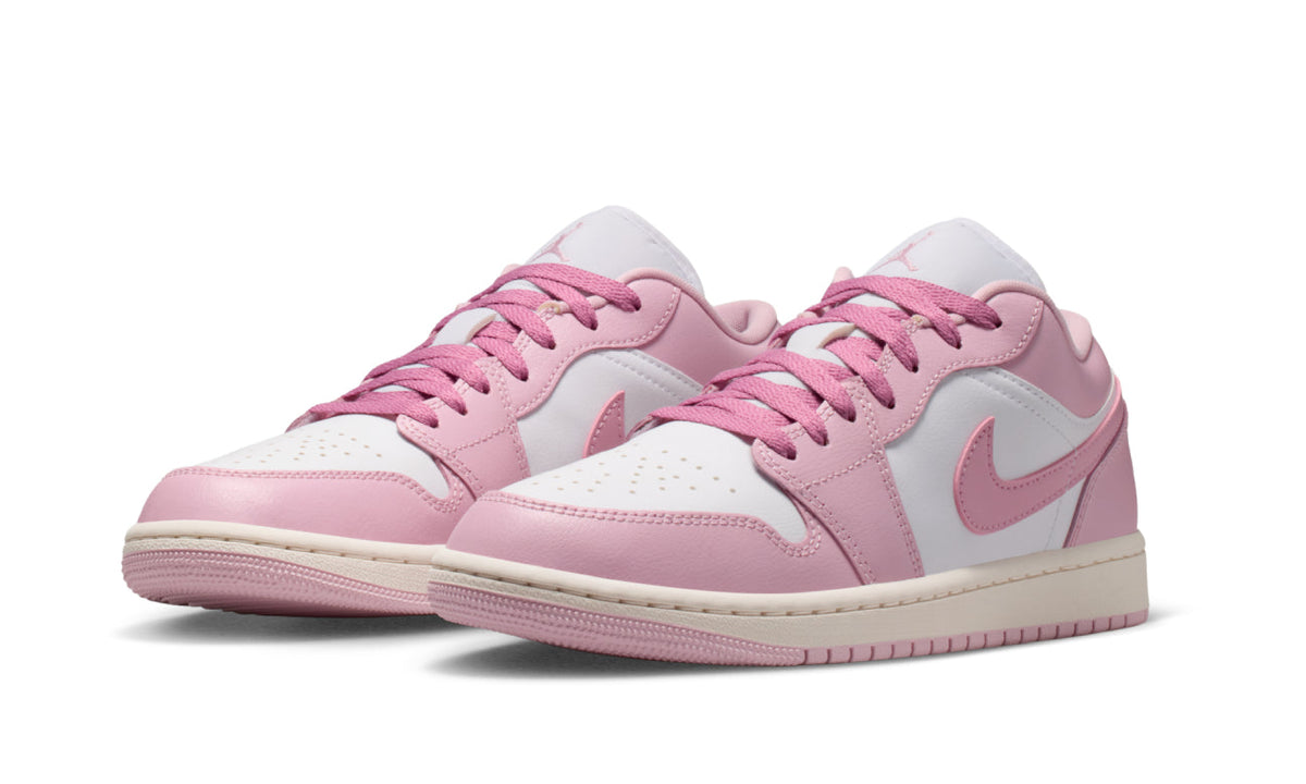 Air Jordan 1 Low Iced Carmine White (Women's) DC0774-607 — Vista 2