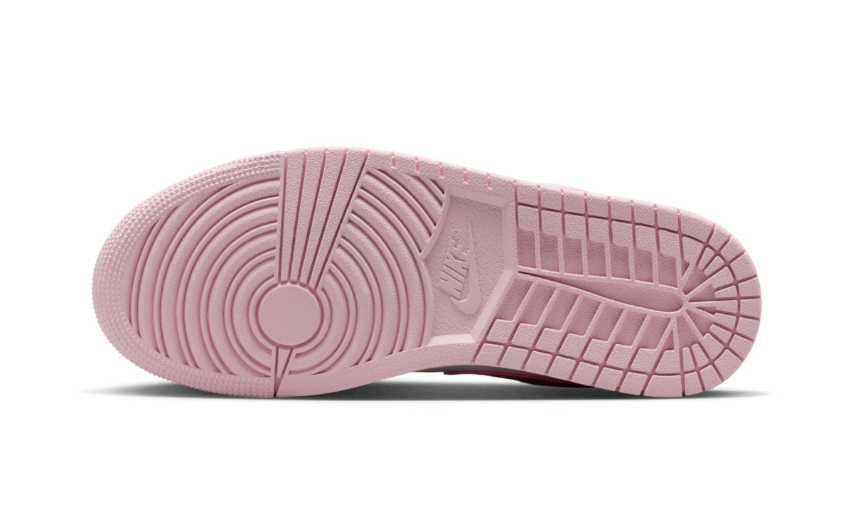 Air Jordan 1 Low Iced Carmine White (Women's) DC0774-607 — Vista 3