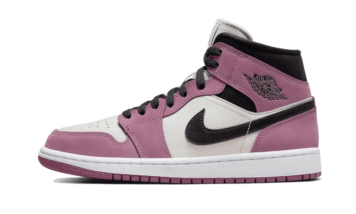 Air Jordan 1 Mid Light Mulberry DC7267-500 — Vista 1