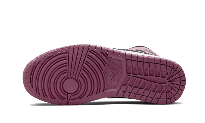Air Jordan 1 Mid Light Mulberry DC7267-500 — Vista 3