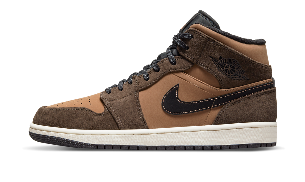 Air Jordan 1 Mid SE Dark Chocolate DC7294-200 — Vista 1