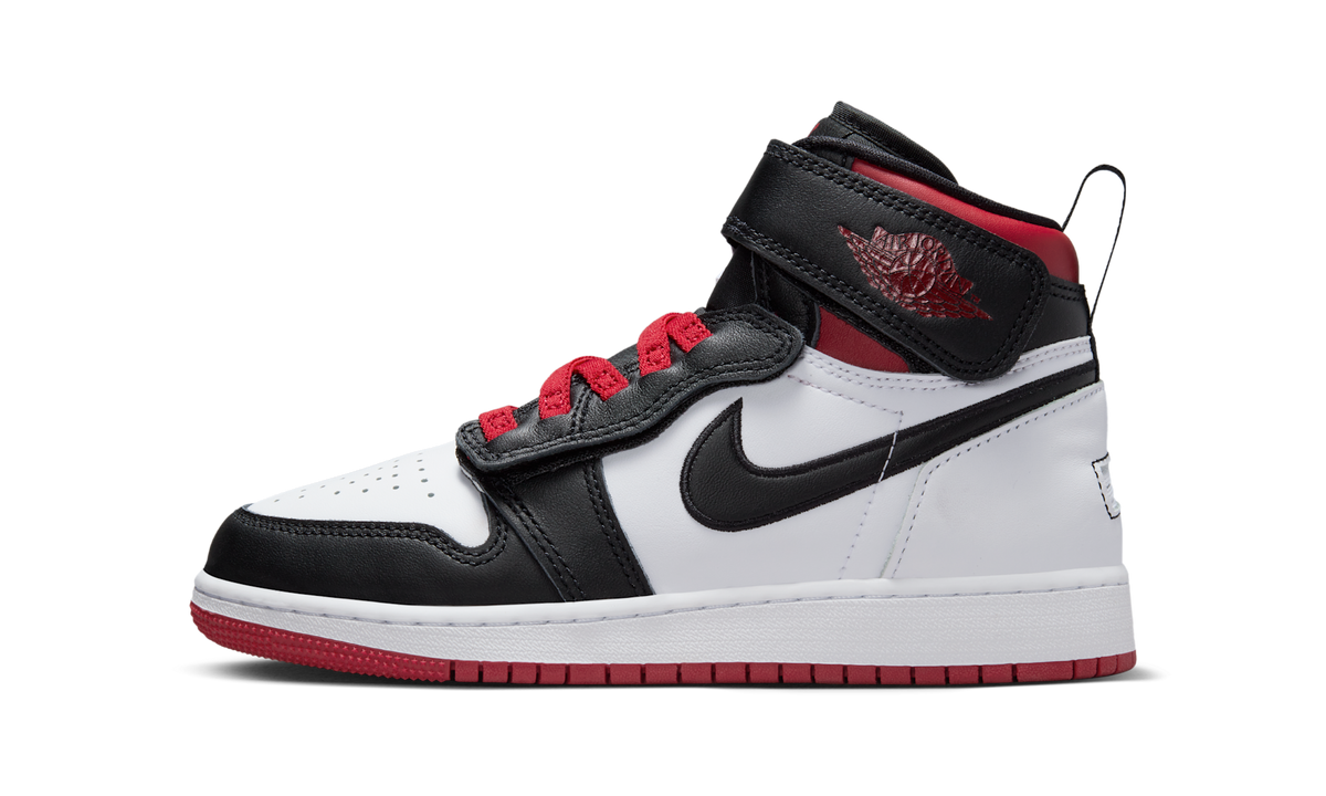 Air Jordan 1 High FlyEase Gym Red Black Toe (GS) DC7986-106 — Vista 1