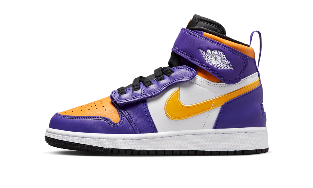Air Jordan 1 High FlyEase Lakers (GS) DC7986-517 — Vista 1