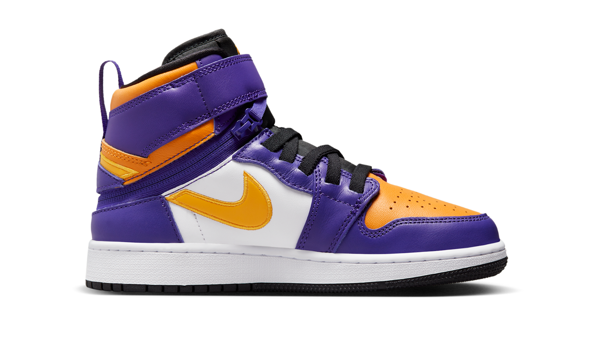 Air Jordan 1 High FlyEase Lakers (GS) DC7986-517 — Vista 2