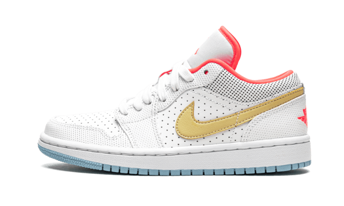 Air Jordan 1 Low SE White Sesame (Women's) DC9509-100 — Vista 1