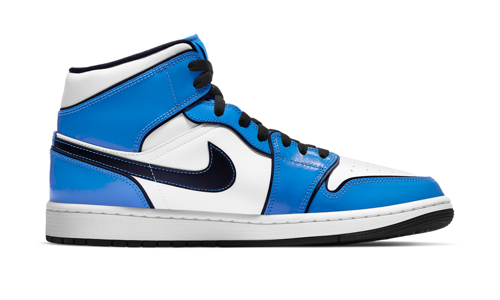 Air Jordan 1 Mid Signal Blue DD6834-402 — Vista 2