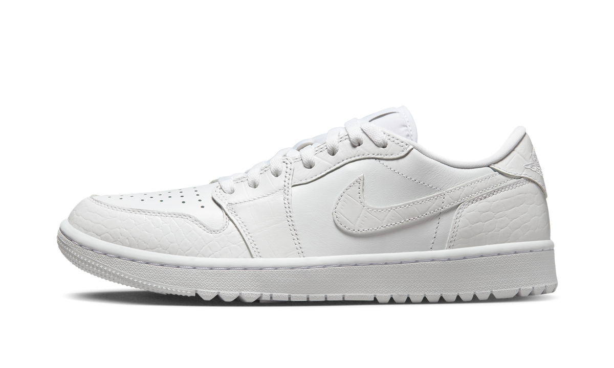 Air Jordan 1 Retro Low Golf White Croc DD9315-110 — Vista 1