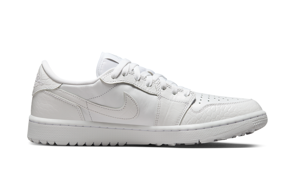 Air Jordan 1 Retro Low Golf White Croc DD9315-110 — Vista 2