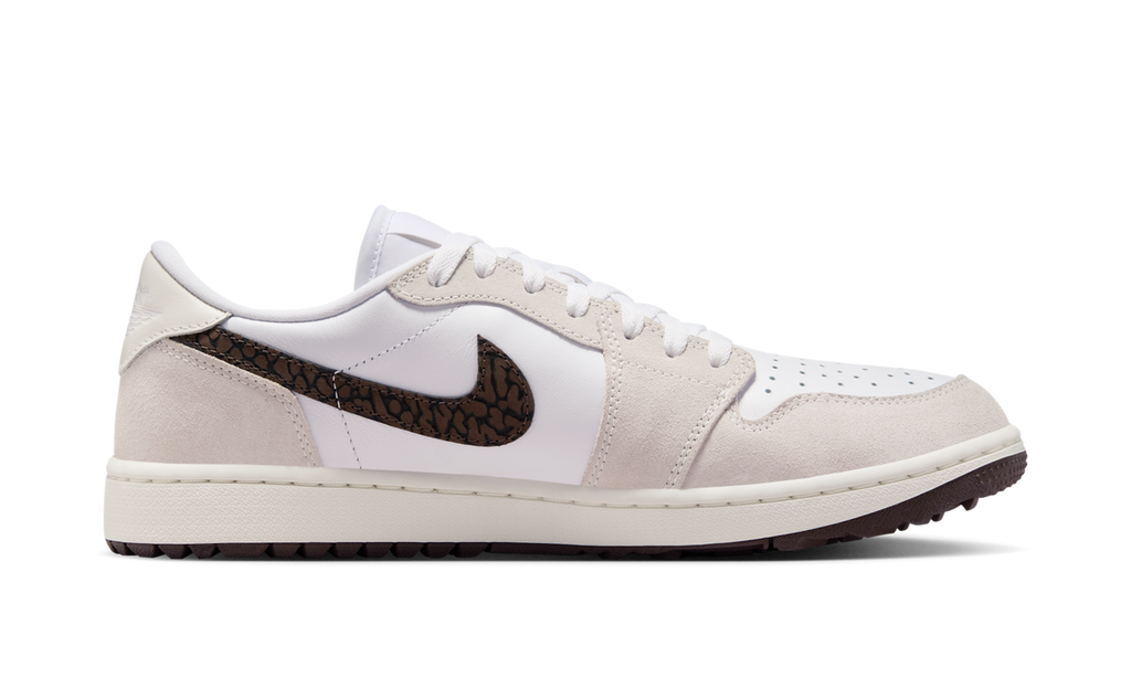 Air Jordan 1 Retro Low Golf Light Orewood Elephant DD9315-116 — Vista 2