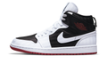 Air Jordan 1 Mid SE Utility Canvas White Black Gym Red (Women's) DD9338-016 — Vista 1