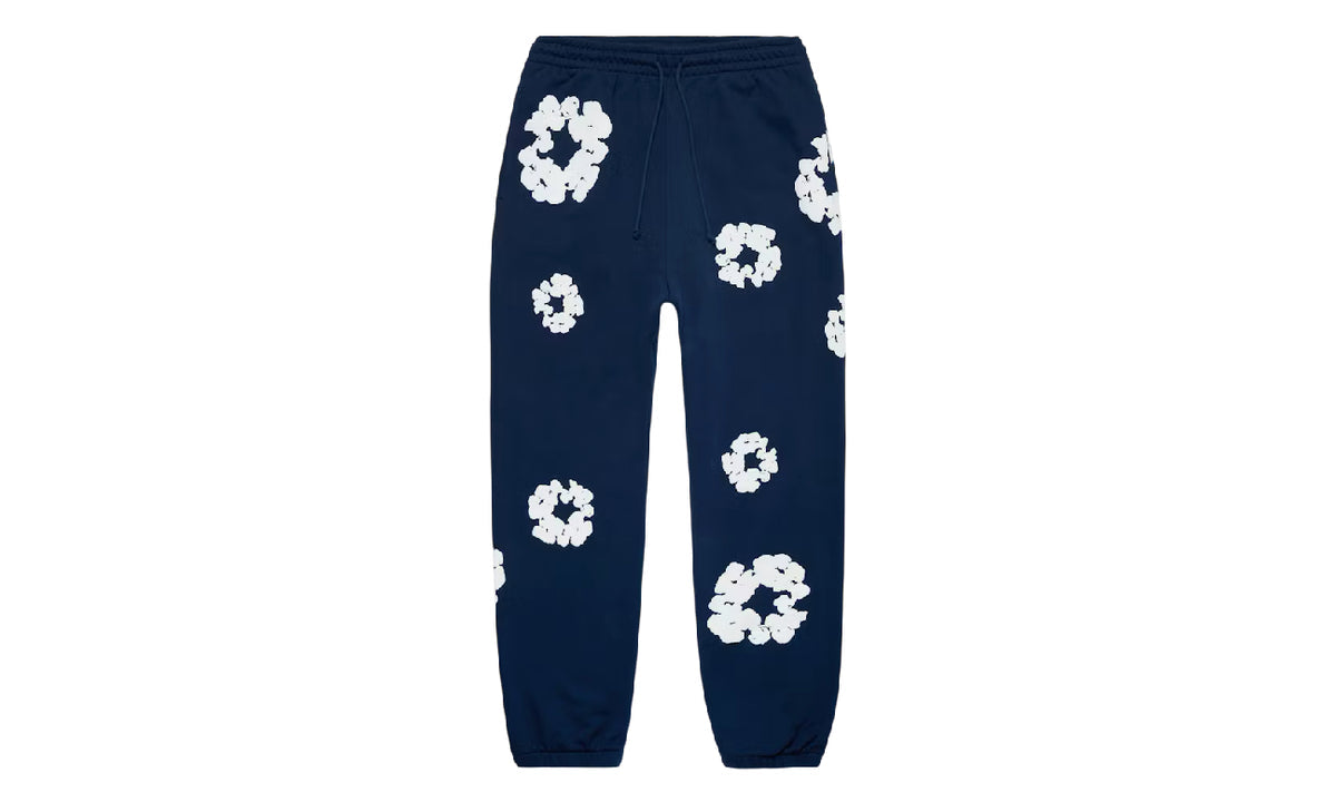 Denim Tears The Cotton Wreath Sweatpants Navy