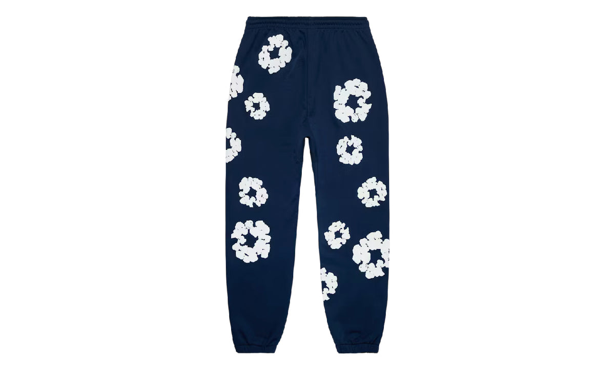Denim Tears The Cotton Wreath Sweatpants Navy