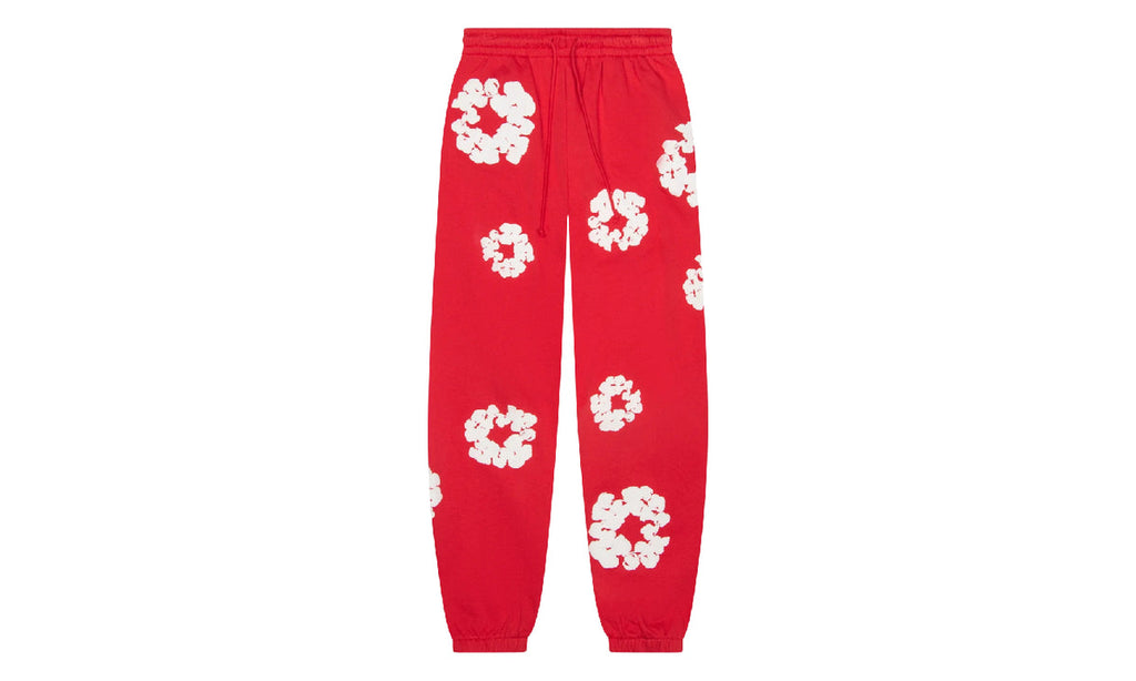 Denim Tears The Cotton Wreath Sweatpant Red
