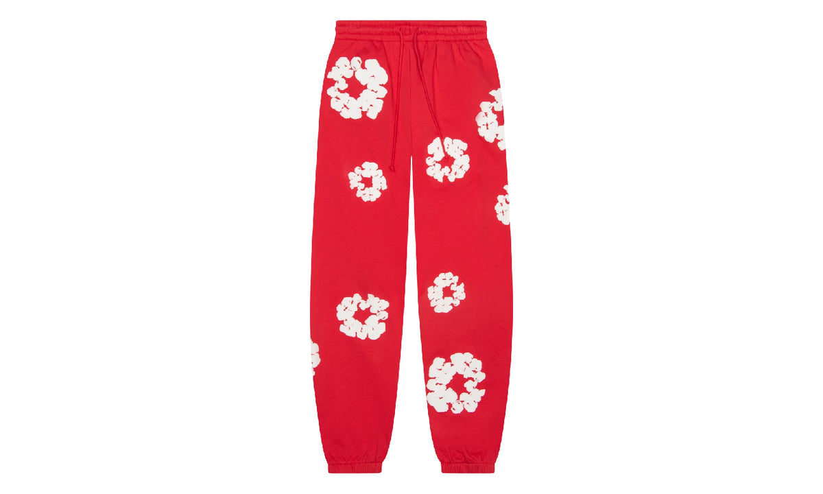 Denim Tears The Cotton Wreath Sweatpant Red