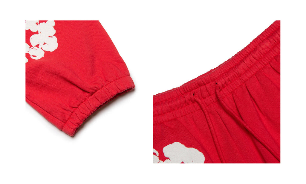 Denim Tears The Cotton Wreath Sweatpant Red