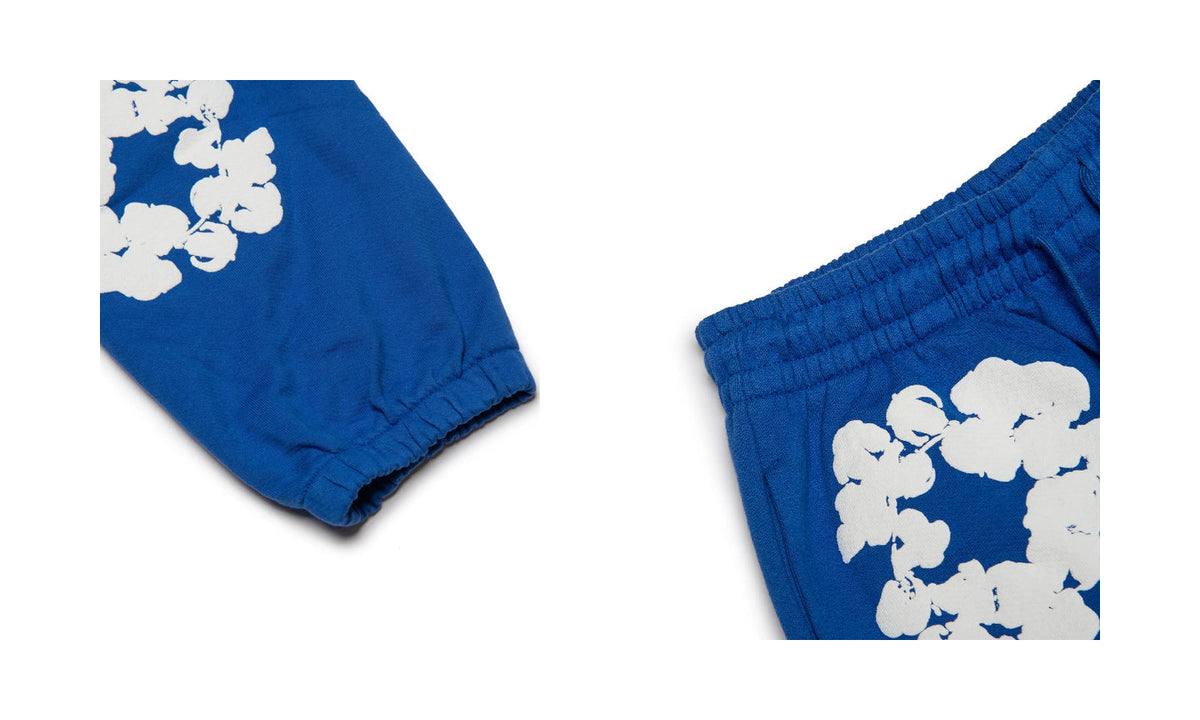 Denim Tears The Cotton Wreath Sweatpants Royal Blue