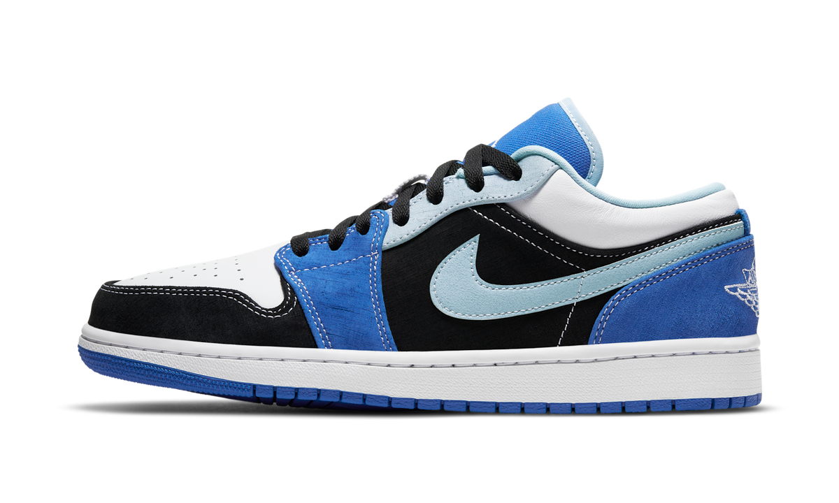 Air Jordan 1 Low Racer Blue White DH0206-400 — Vista 1