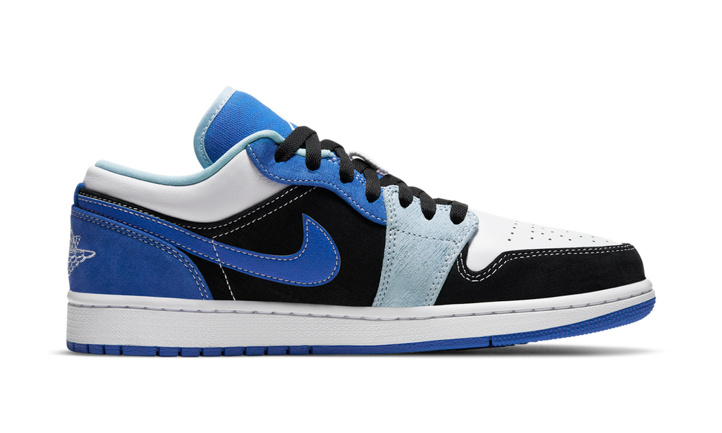 Air Jordan 1 Low Racer Blue White DH0206-400 — Vista 2