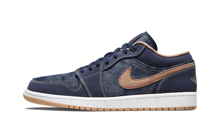 Air Jordan 1 Low SE Denim DH1259-400 — Vista 1