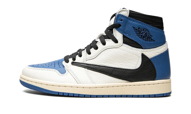 Air Jordan 1 Retro High OG SP Travis Scott Fragment Military Blue DH3227-105 — Vista 1