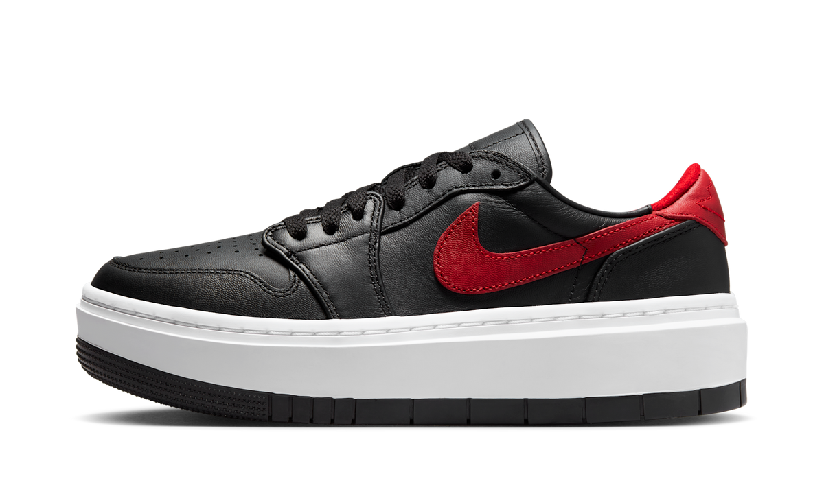 Air Jordan 1 Elevate Low Black Gym Red White (Women's) DH7004-061 — Vista 1