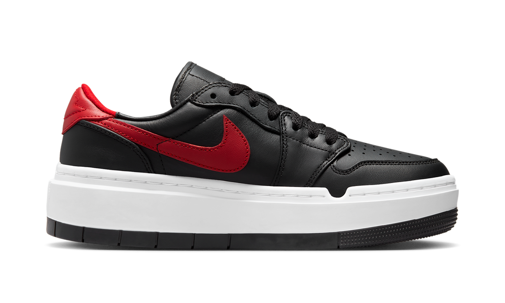 Air Jordan 1 Elevate Low Black Gym Red White (Women's) DH7004-061 — Vista 2